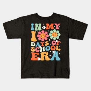 In My 100 Days of School Era Teacher Kids 100 Days of School Kids T-Shirt